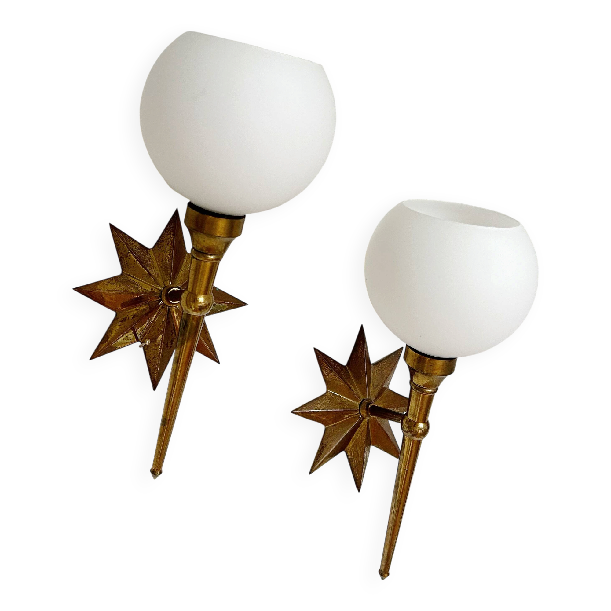 Arlus style wall lights - Lunel