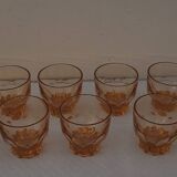 50's glasses art deco line