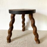 Vintage tripod stool