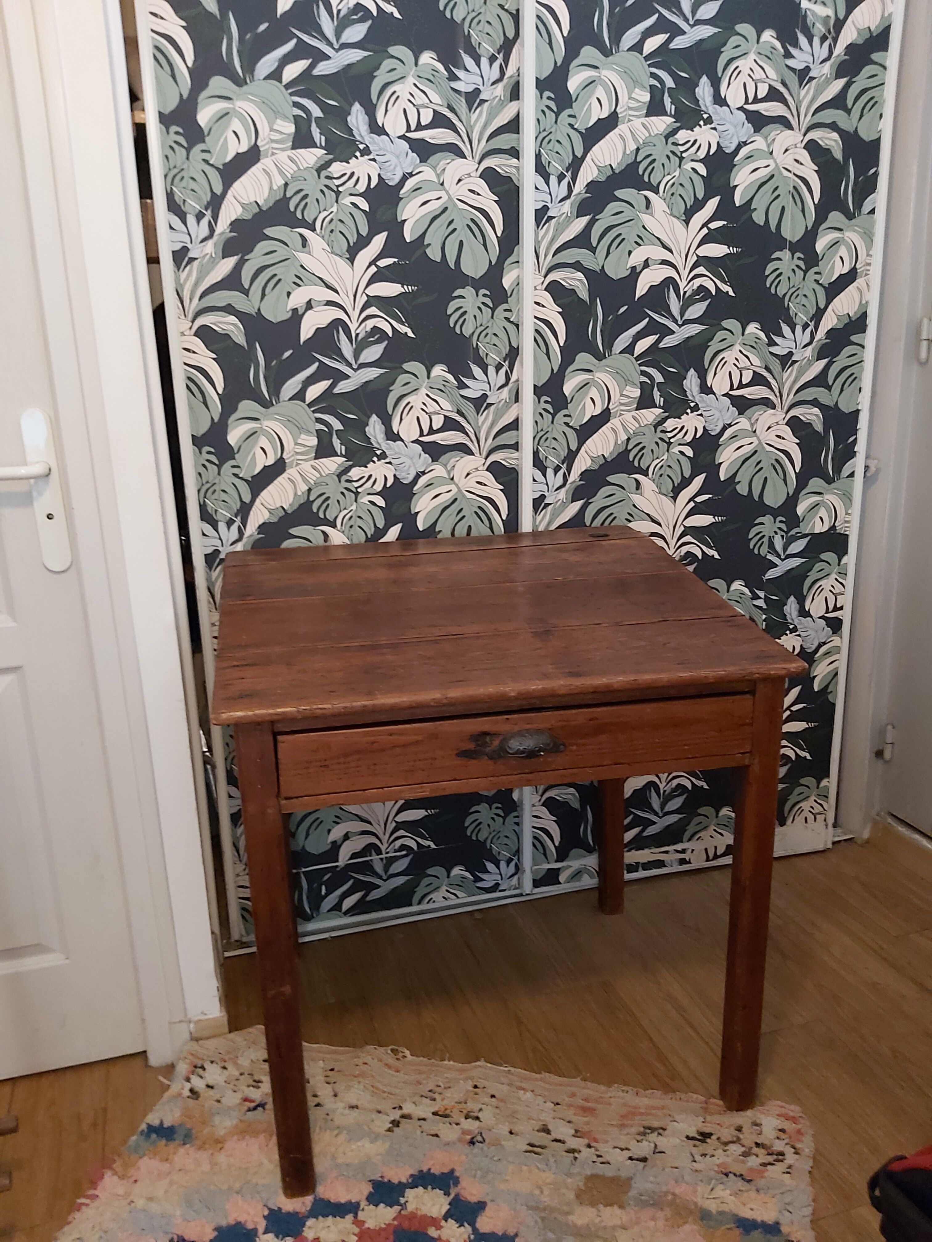 Vintage oak desk
