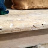 Bench, wooden banquette