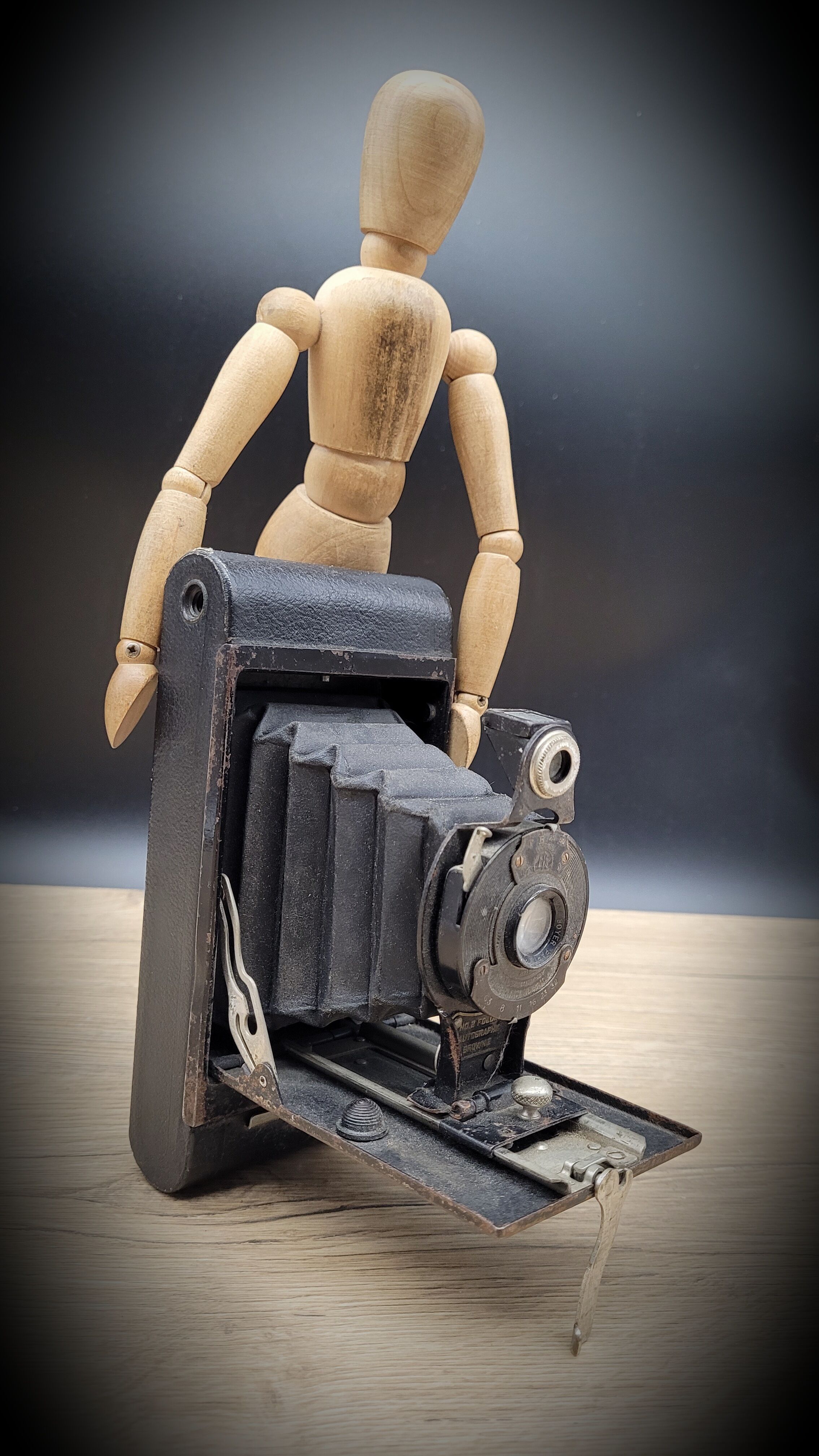 Bellows Folding Camera