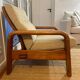 Fauteuil scandinave 60s teck