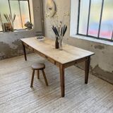 Table de ferme en pin, 1950