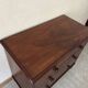 English mahogany commode