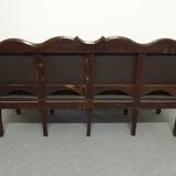 Regency period sofa in oak from the early 18th century