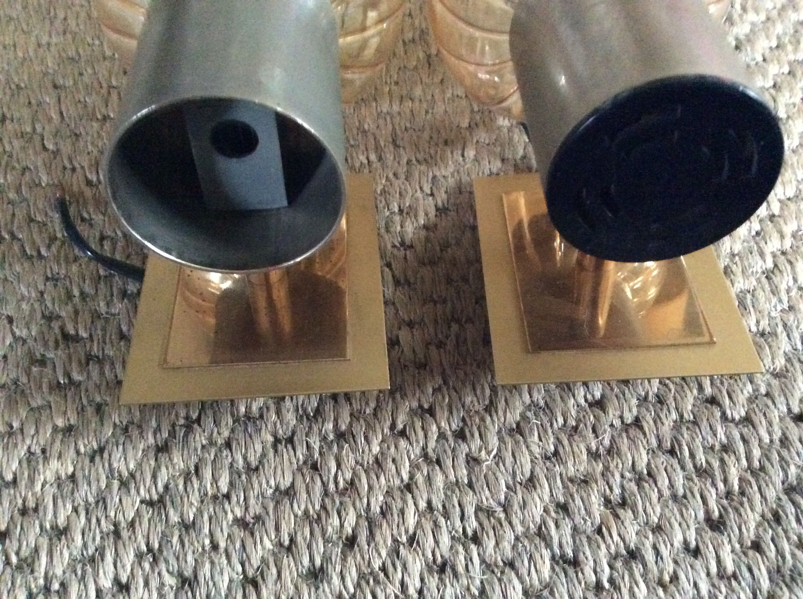 Pair of vintage wall lamps