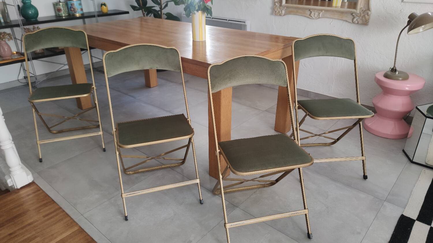 Set of 4 Opera chairs