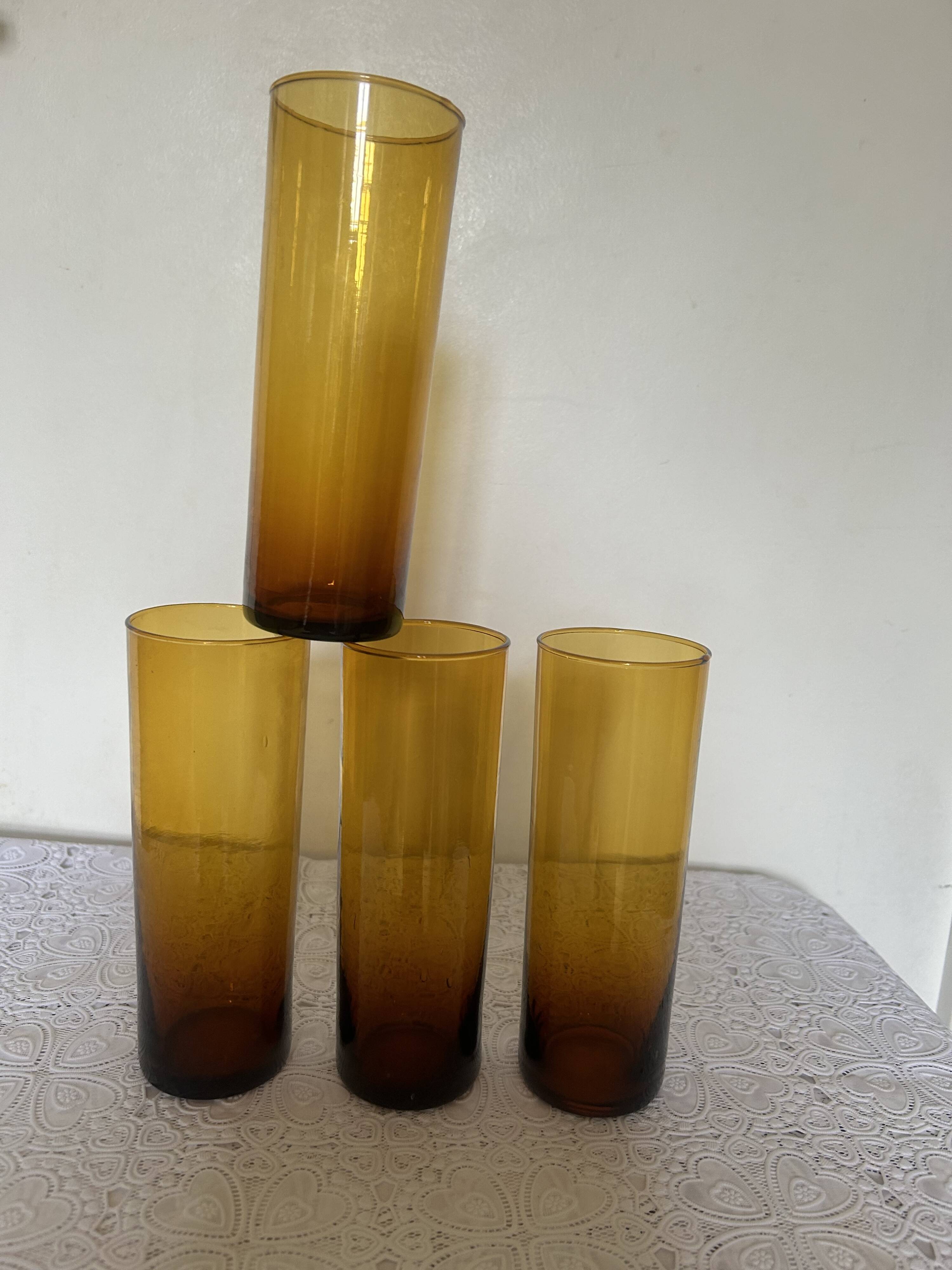 Set of 4 Old Glasses