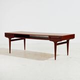 Restored teak coffee table (MK10665)