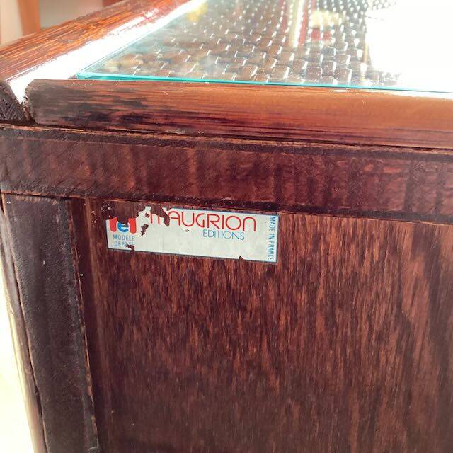 Roche-Bobois rattan desk