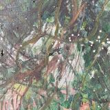 Vintage 70s landscape painting