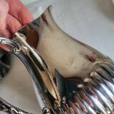 Old Silver-Plated Metal Jug