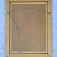 Large wooden and gold mirror