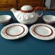 Tea set 2 people Chaumette in vintage ceramic