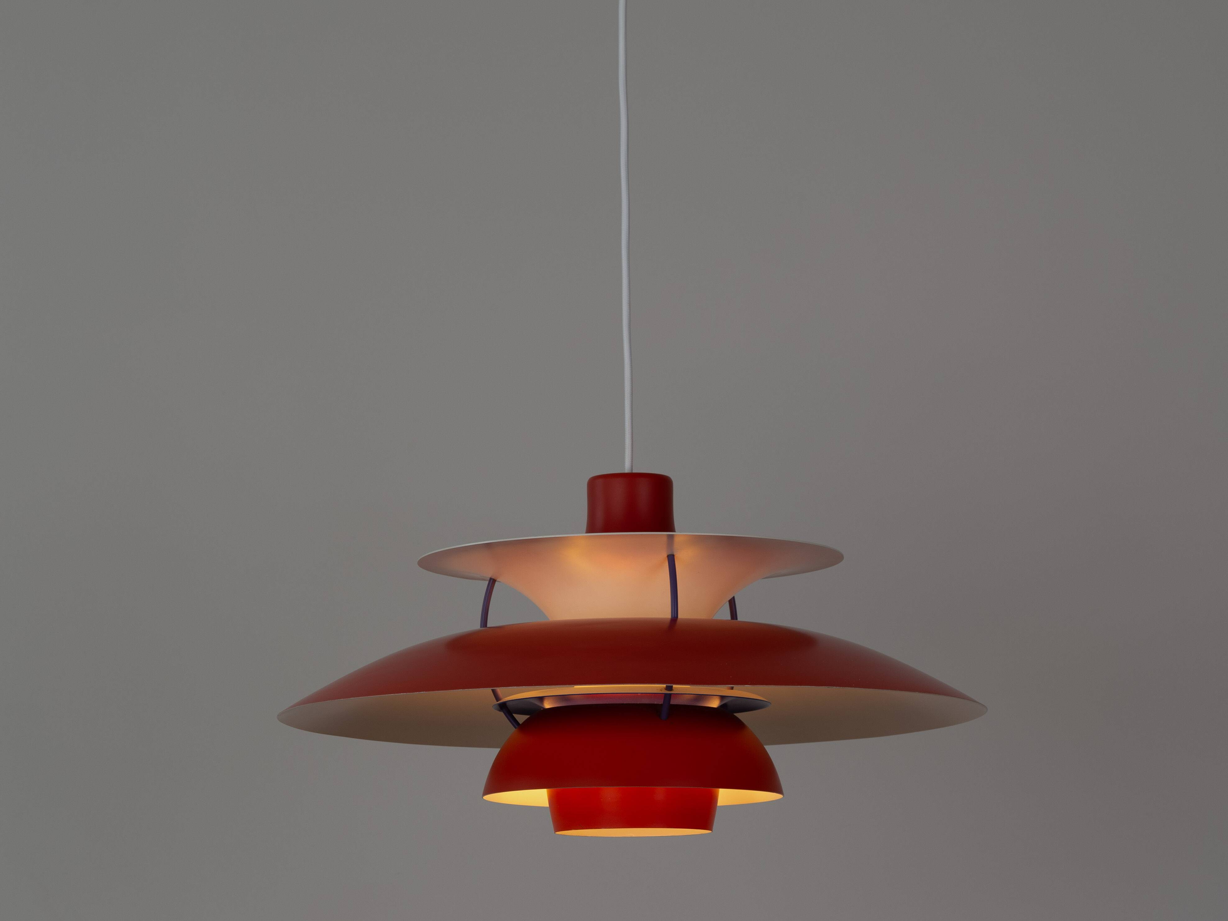 Danish vintage PH 5 pendant lamp by Poul Henningsen, Louis Poulsen, 1958