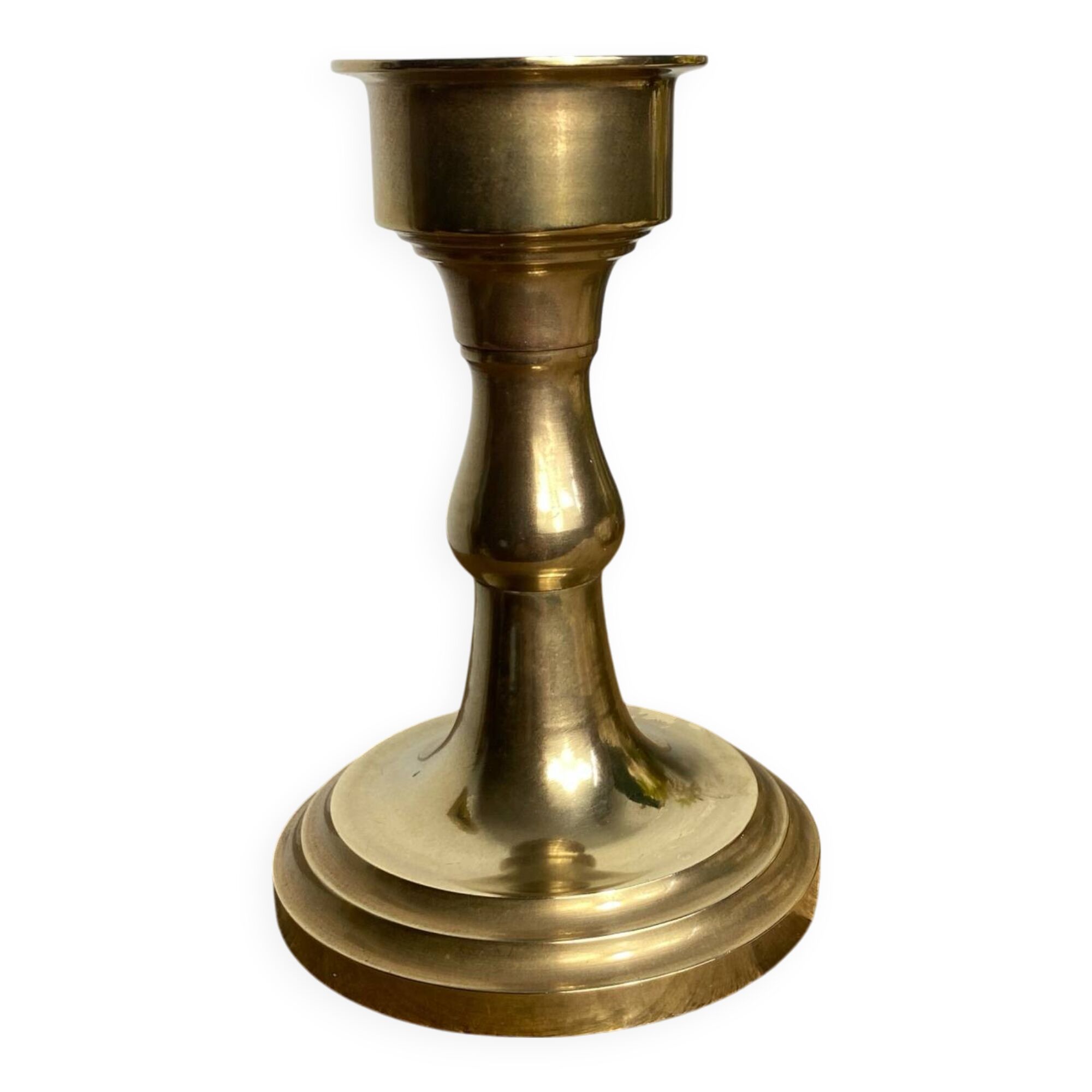 Brass candle holder