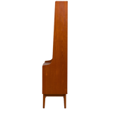 Danish library and its teak secretary 1960 by Johannes Sorth