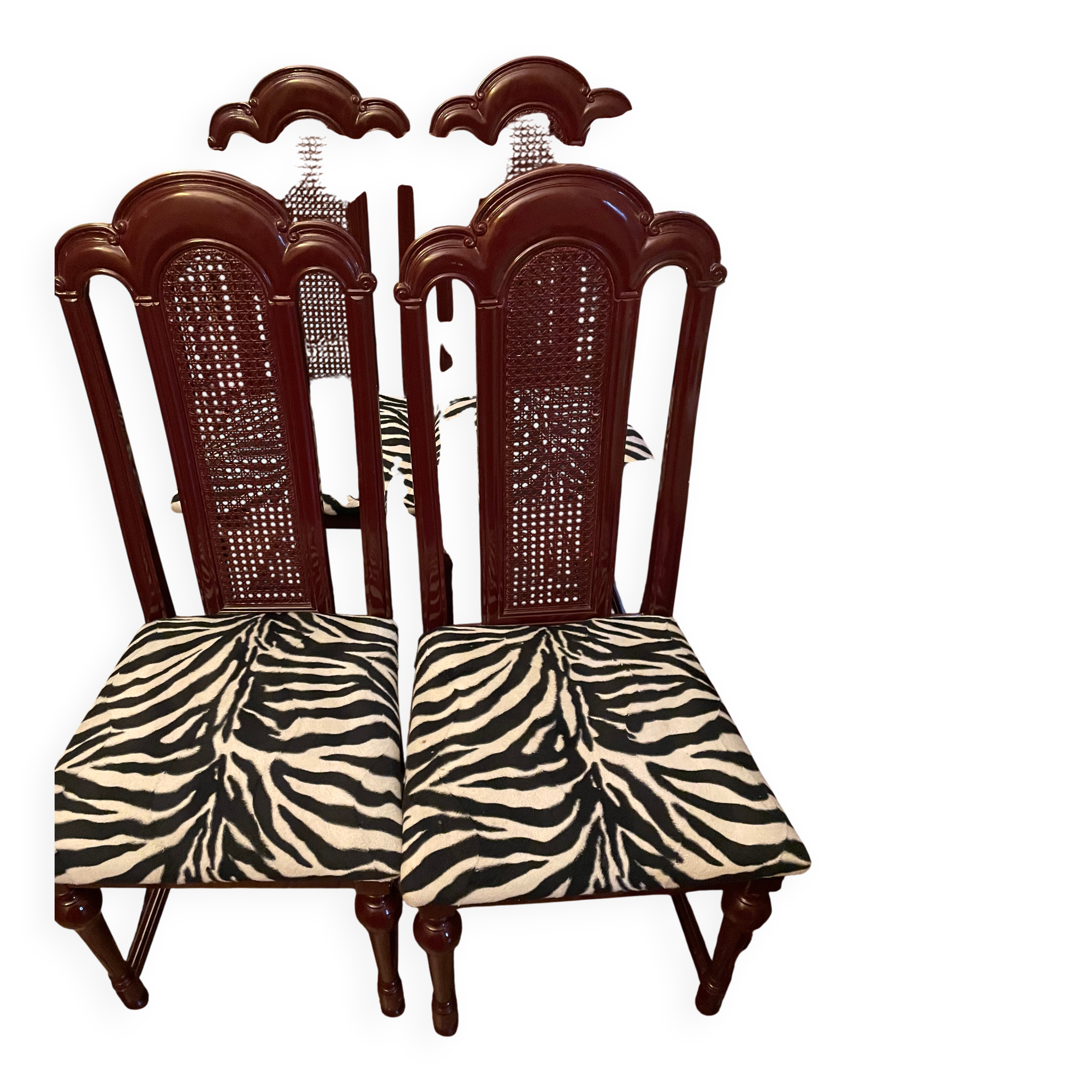 4 chaises, années 80