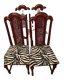 4 chaises, années 80
