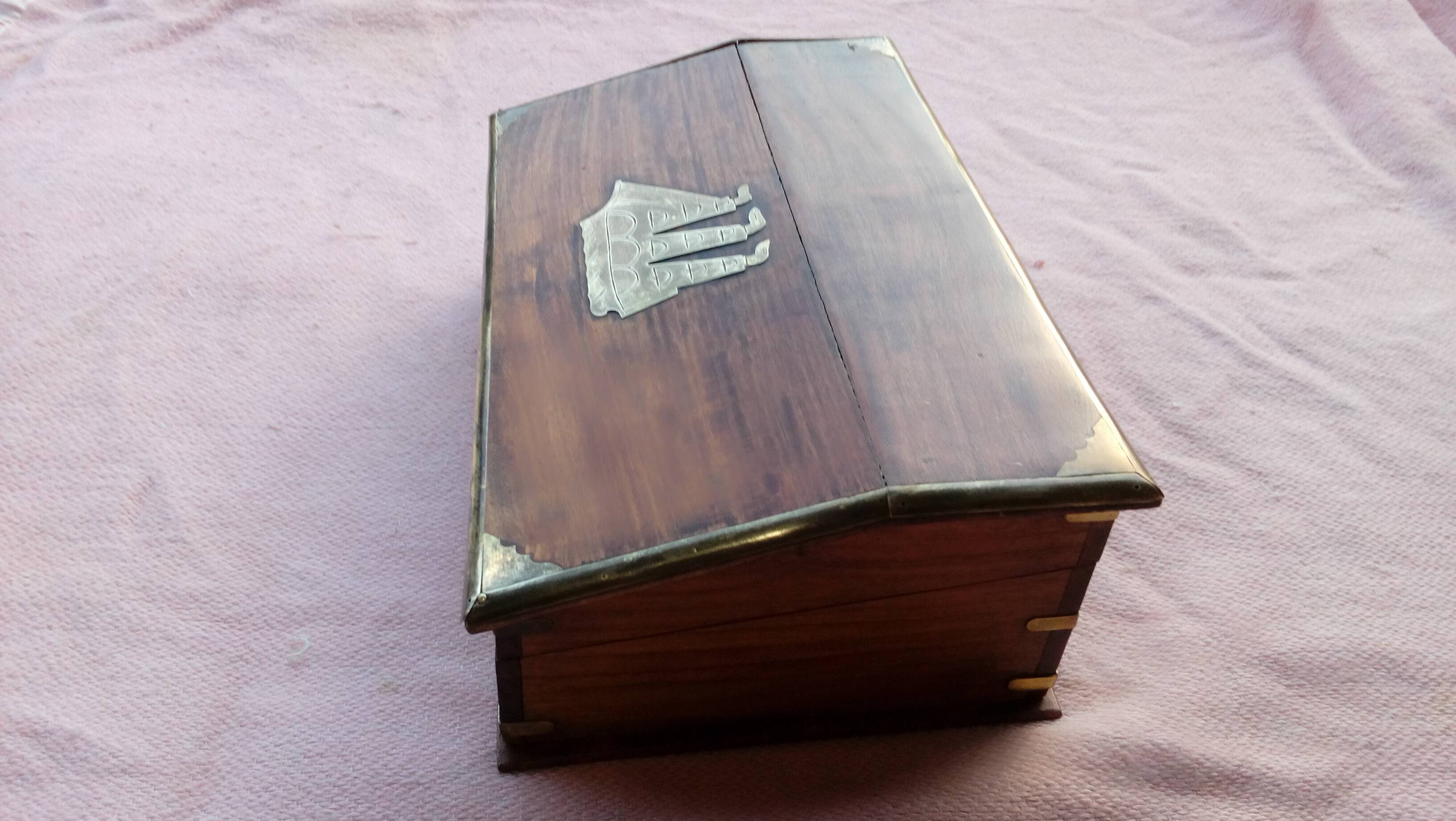 Coffret de marine 19eme