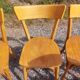 11 chaises bistrot vintage style Baumann