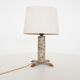 Stone table light, France, 1960's