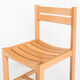 Solid beech chair designed by André Sornay - France, 1960s