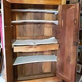 Wooden wardrobe