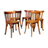 Set 5 chairs Baumann n°108 years 50