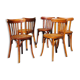 Set 5 chaises Baumann n°108 années 50