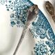 Antique silver-plated spoons