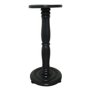 Grande sellette en chêne - noir