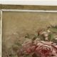 Oil painting on panel of a bouquet of roses signed by Paul Fauvelles 1943.