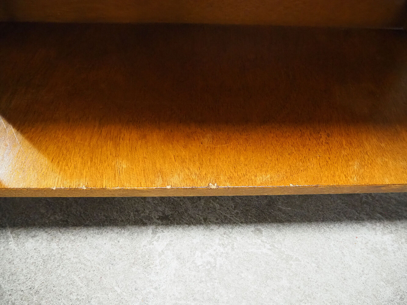 Vintage wooden shelf