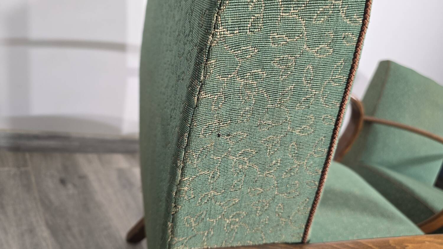 Set of Vintage Armchairs by Jindrich Halabala, 1940s