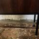 Vintage rosewood bar by Metalform from the 60s