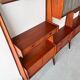 Bibliothèque modulaire Panto scandinave, Norvège des années 1960, teck du milieu du siècle.