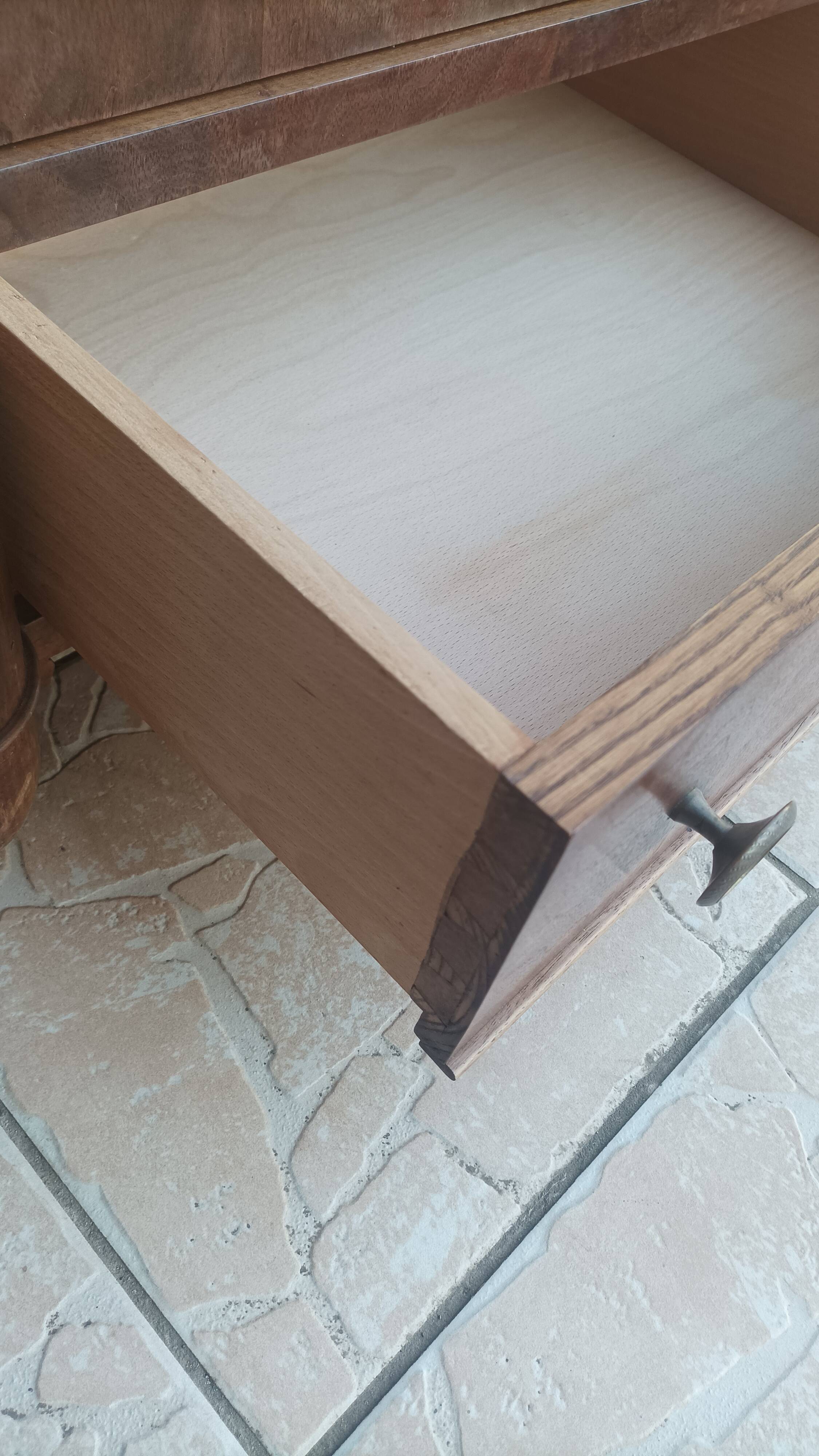 Small Empire style mahogany wardrobe