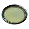 Oval  bakelite black frame  29 cm x 23 cm
