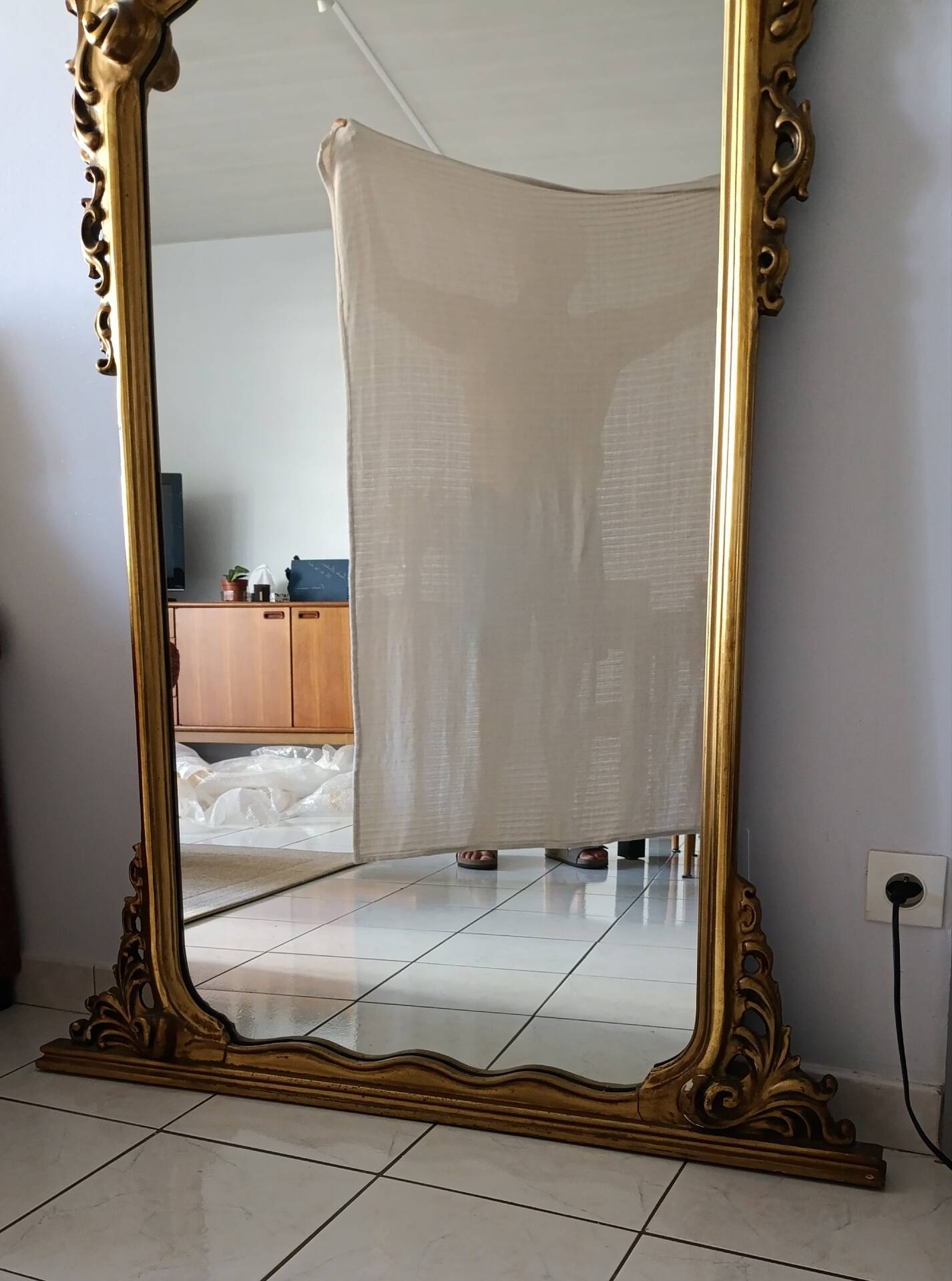 Miroir baroque style louis xv