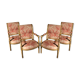 Lot de 4 chaises directoire