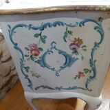 Italian dresser two drawers décor on beige background