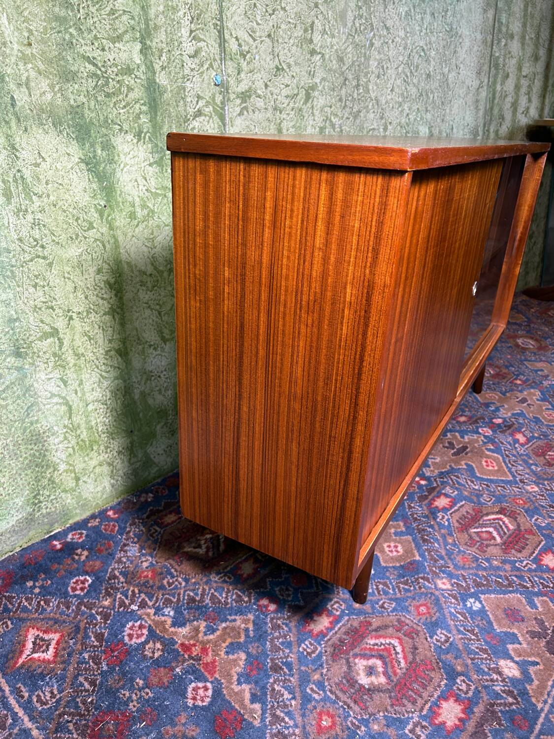 Mid century retro vintage teak bookcase 1960