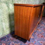 Mid century retro vintage teak bookcase 1960