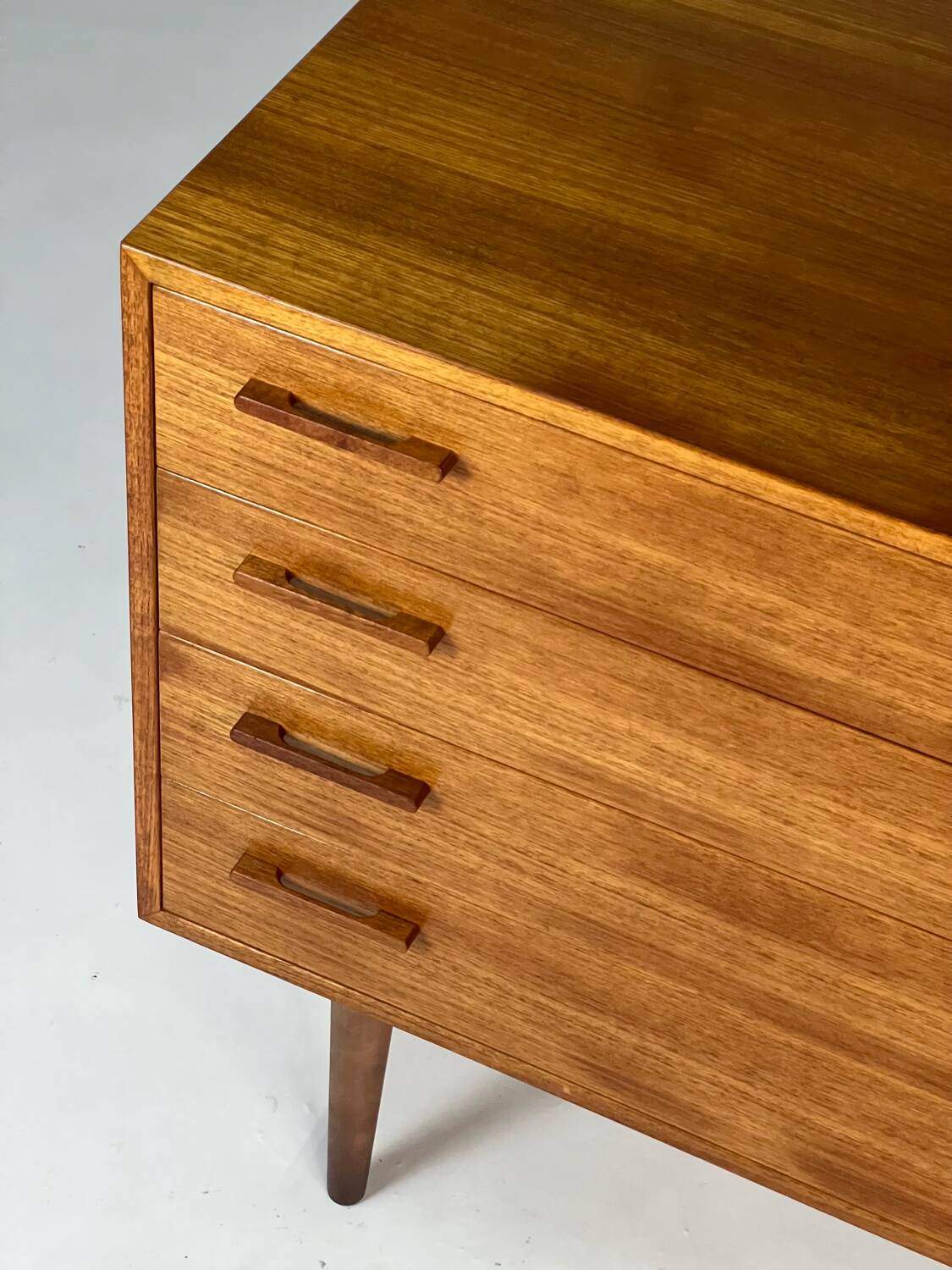 Danish teak chest of drawers sideboard Kai Kristiansen 60s vintage