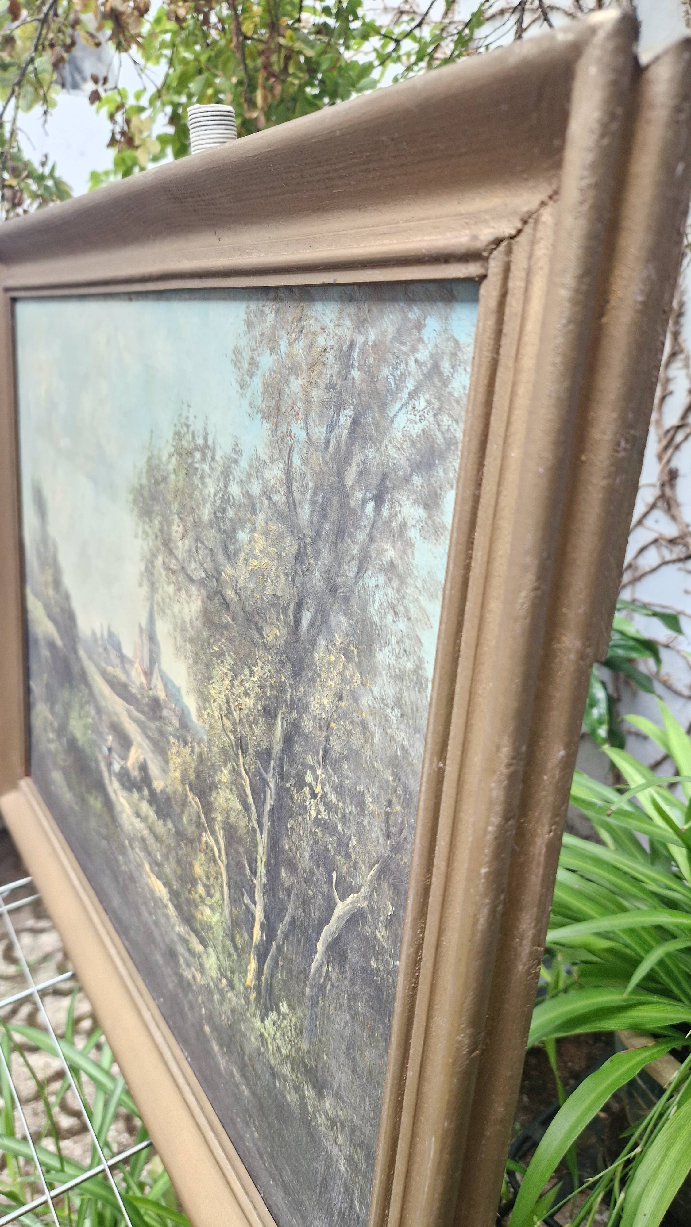 Oil on Canvas XIX – Barbizon School – Signed L. HENRY '98