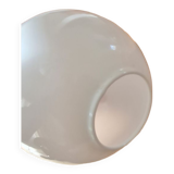 Opaline and porcelain wall light