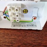 Large pair of triangular wall sconces, J.T. Kalmar, 1970-80.