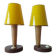 Pair of Rare Midcentury Table Lamps, 1950